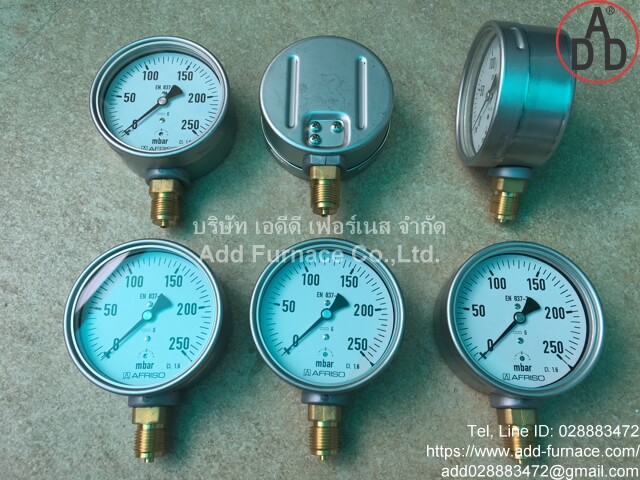 Afriso Pressure Gauge 0~250mbar (5)